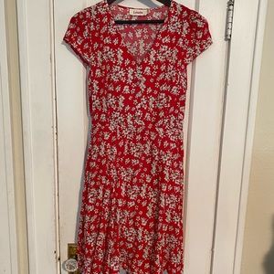 Louche Midi Floral Dress